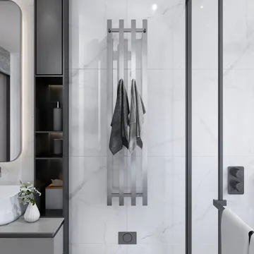 Handdukstork, RH04, 260X1200X100 - Hus & renovering - Kök & bad - Badrum - Handdukstorkar - Handdukstork el