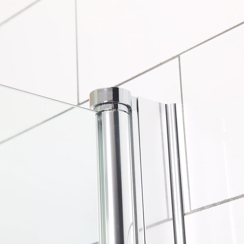 Mångsidig Duschdörr Rak Dörr Klarglas 900 - Silver - Hus & renovering - Kök & bad - Badrum - Duschar