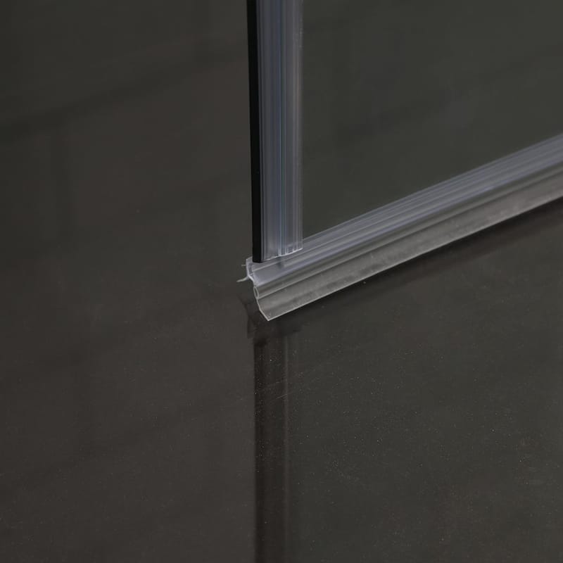 Mångsidig Duschdörr Rak Dörr Klarglas 900 - Silver - Hus & renovering - Kök & bad - Badrum - Duschar