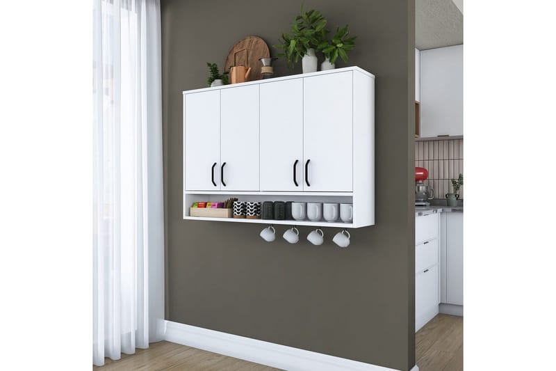 Heba Tv-skåp 120 cm - Vit - Hus & renovering - Kök & bad - Kök & tvättstuga