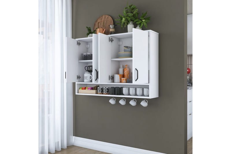 Heba Tv-skåp 120 cm - Vit - Hus & renovering - Kök & bad - Kök & tvättstuga