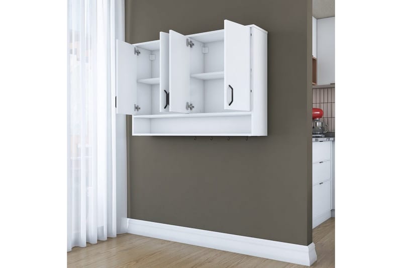 Heba Tv-skåp 120 cm - Vit - Hus & renovering - Kök & bad - Kök & tvättstuga