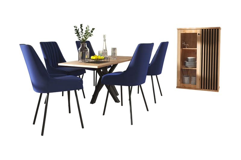 Aldbrough Möbeset för Matplats - Trä/Svart - Hus & renovering - Kök & bad - Kök & tvättstuga - Köksmöbler