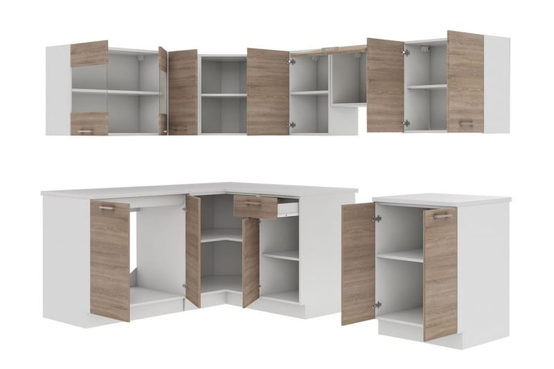 Dave Köksmöbelset - Vit|Ek - Hus & renovering - Kök & bad - Kök & tvättstuga - Köksmöbler