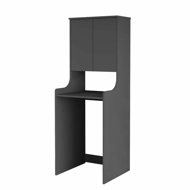 Valren Tvättmaskinsskåp 64,8x181x33,8 cm, Antracit