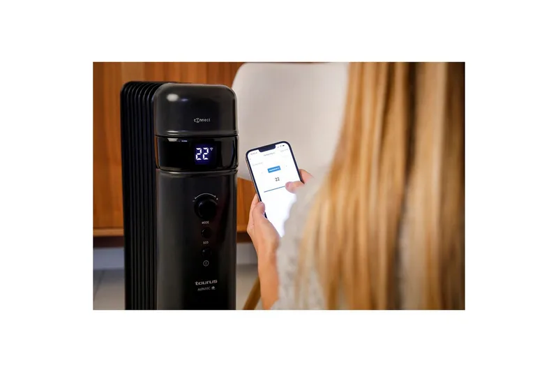 Oljeelement Taurus Agadir Connect - Svart - Hus & renovering - Klimatkontroll - Uppvärmning