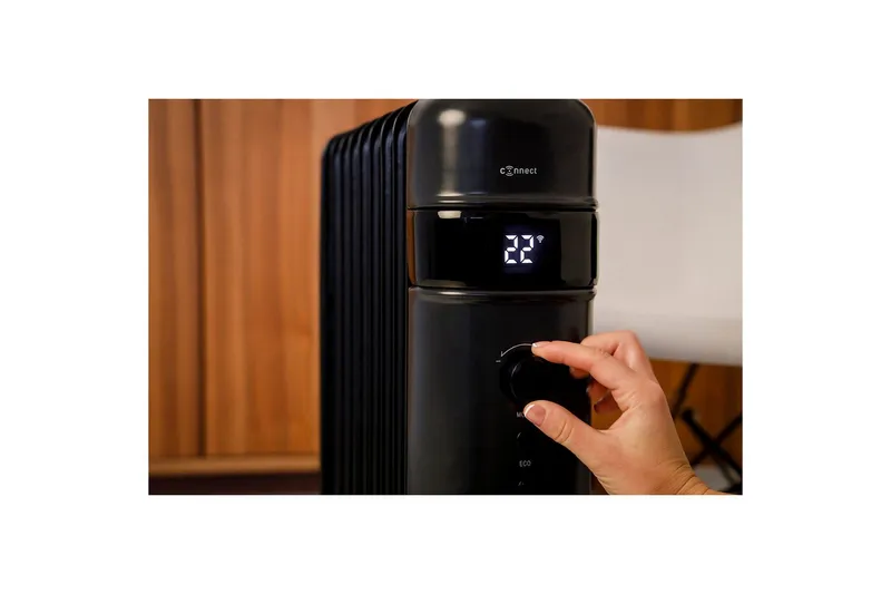 Oljeelement Taurus Agadir Connect - Svart - Hus & renovering - Klimatkontroll - Uppvärmning
