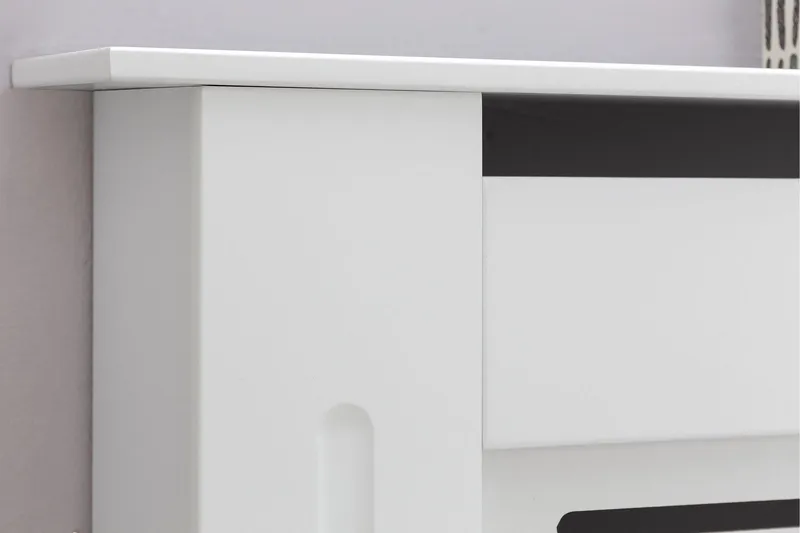 Moening Förvaringsskåp 78x19 cm - Vit - Hus & renovering - Klimatkontroll - Uppvärmning