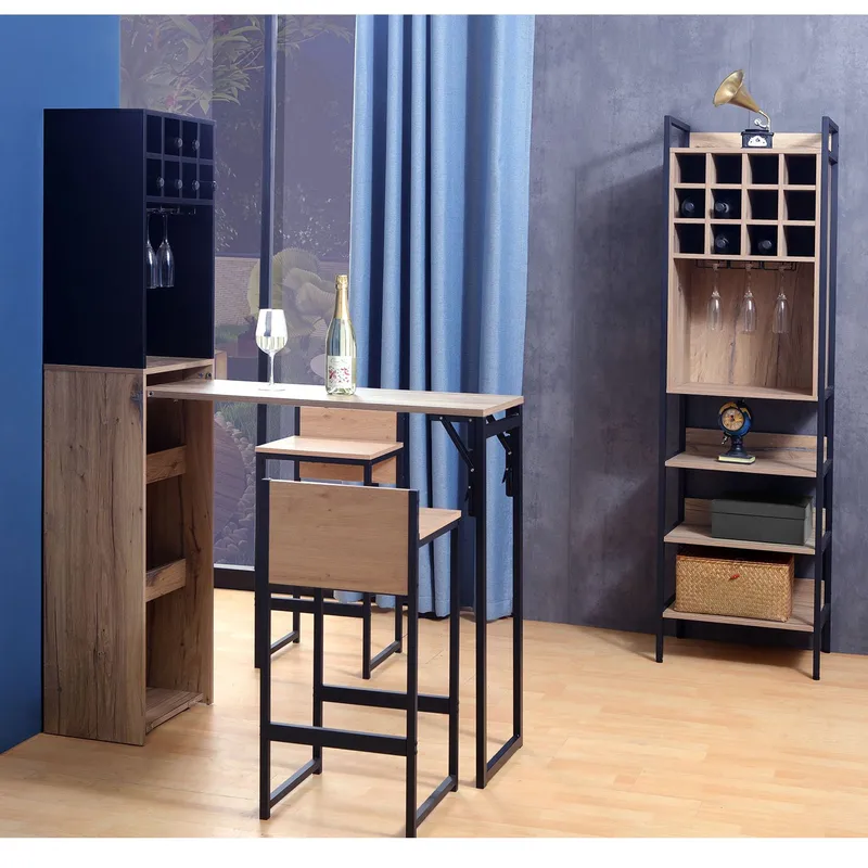 Barstol Hannes 38x38x80 cm - rustik - Hushåll - Bar & vin - Barmöbler