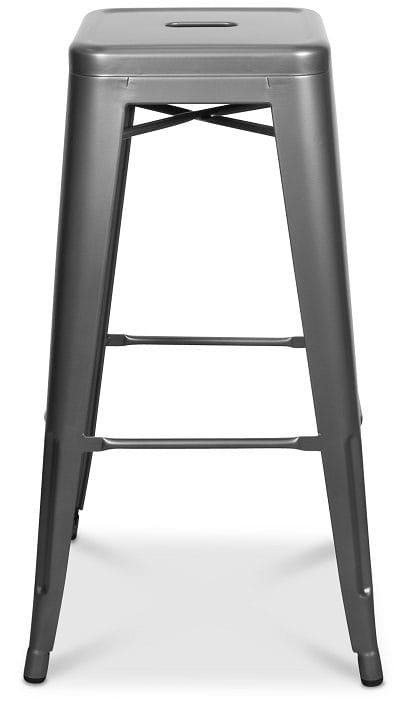 Barstol Industry Borstad Metall - Vit - Hushåll - Bar & vin - Barmöbler