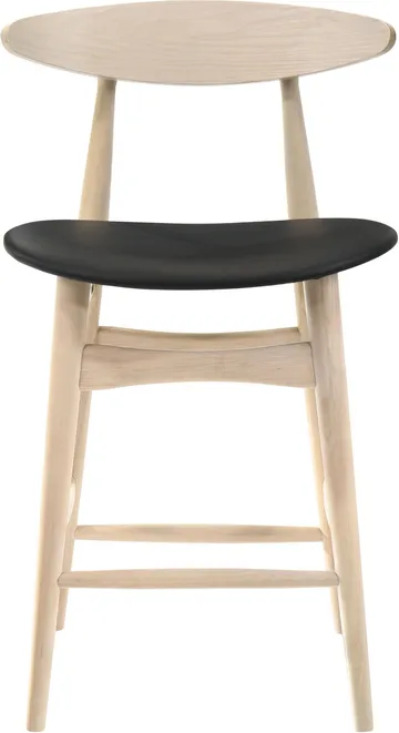 Florence barstol whitewash - Sitthöjd 69 cm - Whitewash/svart - Hushåll - Bar & vin - Barmöbler