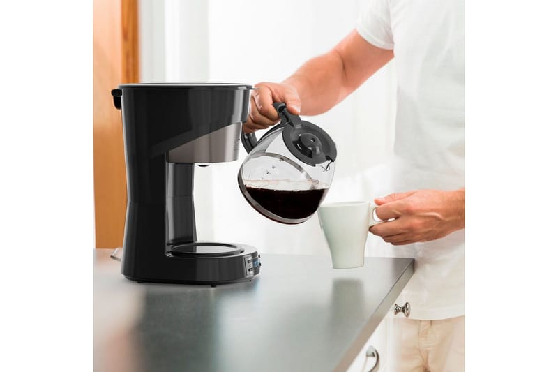 Kaffebryggare Black+Decker LCD 12 Koppar - Silver - Hushåll - Köksmaskiner - Kaffemaskin & kaffetillbehör - Kaffebryggare