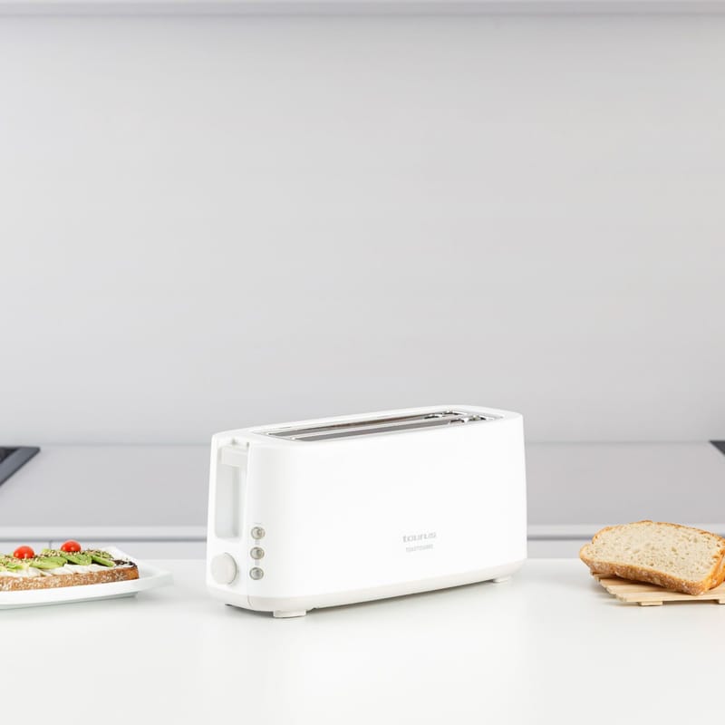 Brödrost Taurus Toastissimo Långt Spår - vit - Hushåll - Köksmaskiner - Värma & koka