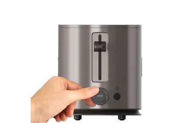 Brödrost Black+Decker 2 Fack Rostfritt Stål - Silver - Hushåll - Matlagning & Bakning - Köksredskap & kökstillbehör