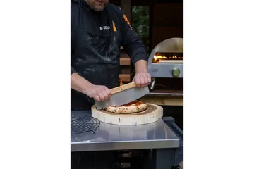 Pizzaskärare Mustang Lång - Silver - Hushåll - Matlagning & Bakning - Köksredskap & kökstillbehör