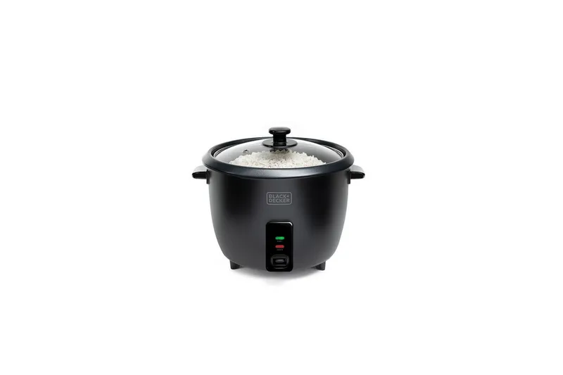 Riskokare Black+Decker 1.8L Svart - Svart - Hushåll - Matlagning & Bakning - Köksredskap & kökstillbehör