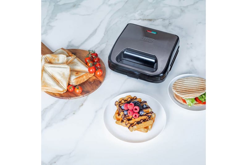 Smörgåsgrill Black+Decker Sandwich Waffle - Hushåll - Matlagning & Bakning - Köksredskap & kökstillbehör