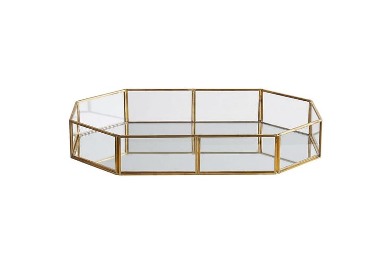 Bricka Chabris Guld/transparent - Guld/transparent - Hushåll - Servering & Dukning - Annat för Dukning & Servering - Uppläggning & serveringstillbeh ör