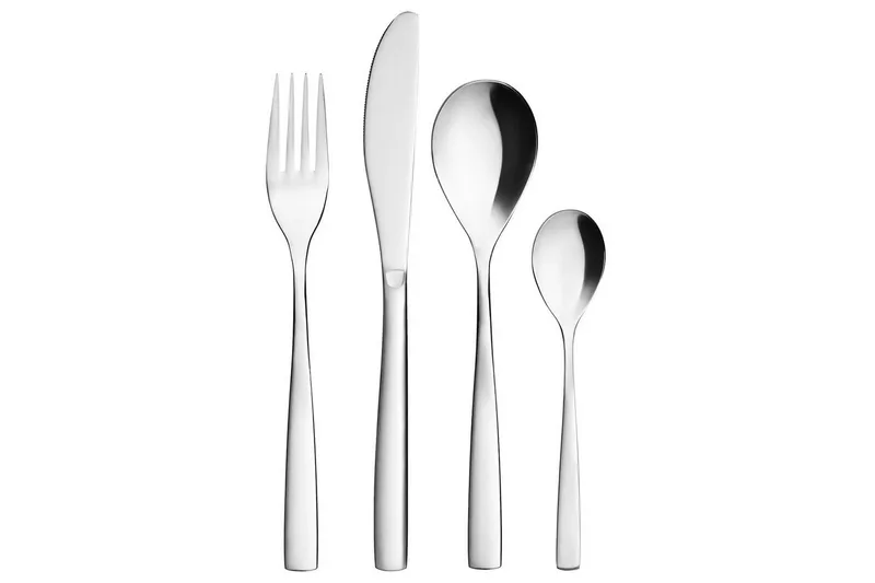 Bestickset Maku Rostfritt Stål 24 Delar, Silver