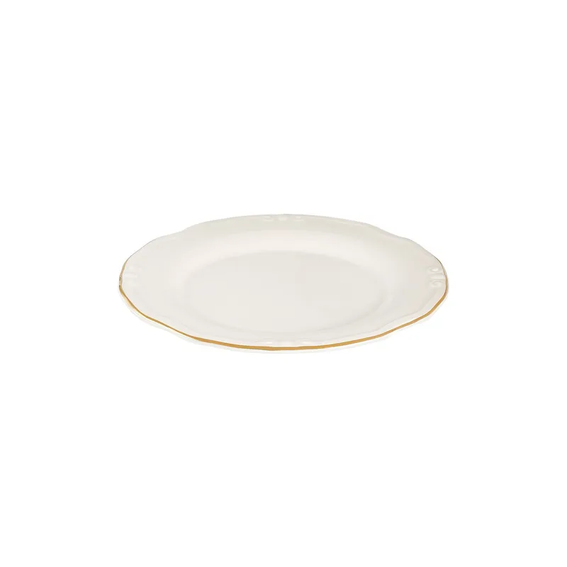 Garyn Servis (53 delar) 53x33x36 cm - Vitt/guld - Hushåll - Servering & Dukning - Tallrikar & skålar