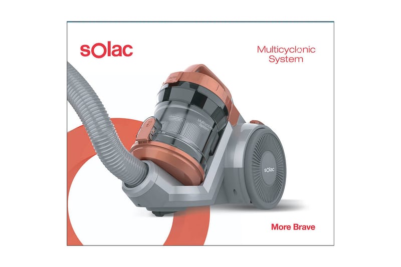 Dammsugare Solac More Brave Påslös 800W - Hushåll - Städ & klädvård - Dammsugare