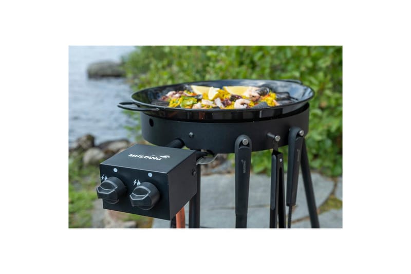 Brännarring Set Mustang Premium L Svart - Svart - Trädgård & spabad - Grillar & matlagning utomhus - Övriga grillar