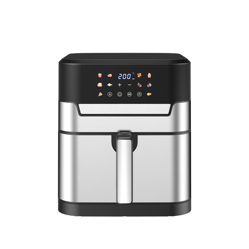 Airfryer 8L | Digital Pekskärm | 10 Förinställda Program | Lyfco - Hushåll - Vitvaror - Ugn - Varmluftsugn