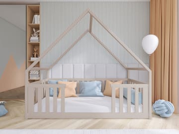 Jovricon Hussäng 96x208 cm - Beige - Möbler - Barnmöbler - Barnsäng & juniorsäng - Hussäng