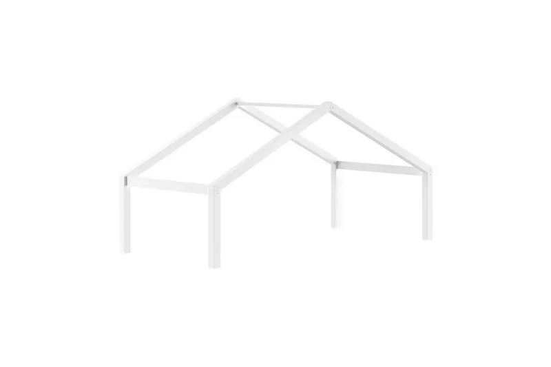 Säng med textil set Forrest Vit - Vit - Möbler - Barnmöbler - Barnsäng & juniorsäng - Hussäng