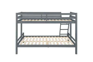Våningssäng Alpi 280x142x143 cm, Grå - 280x142x143 cm, Grå - Möbler - Barnmöbler - Barnsäng & juniorsäng - Våningssäng barn