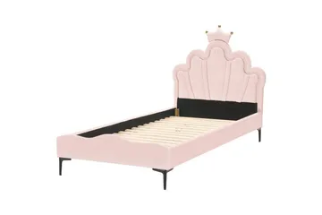Barnsäng Rubian - Rosa, Svart - Möbler - Barnmöbler - Barnsäng & juniorsäng