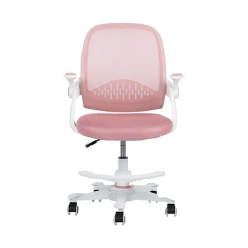 Skrivbordsstol för barn Emmy med fotstöd - rosa - Möbler - Barnmöbler - Barnstol - Skrivbordsstol barn