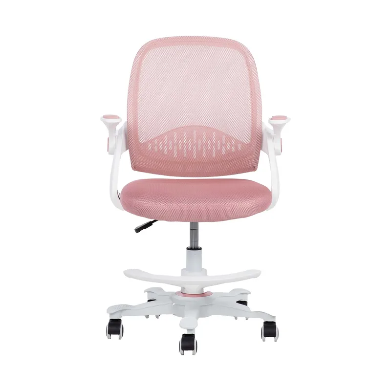 Skrivbordsstol för barn Emmy med fotstöd - rosa - Möbler - Barnmöbler - Barnstol - Skrivbordsstol barn