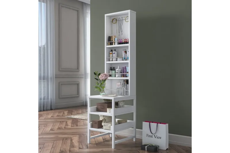 Aldros Sminkbord 35 cm - Vit - Möbler - Bord & matgrupper - Sminkbord & toalettbord