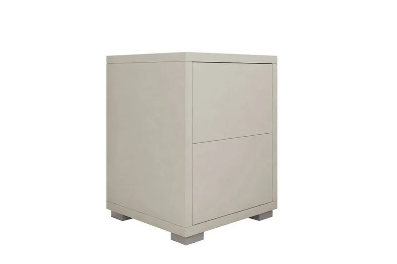 Agawal Sängbord 30 cm, Beige