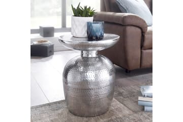 Leshun Sidobord 37 cm - Silver - Möbler - Bord & matgrupper - Avlastningsbord - Brickbord & småbord