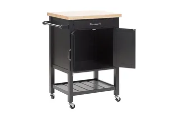 Mylove Serveringsvagn - Svart - Möbler - Bord & matgrupper - Avlastningsbord - Brickbord & småbord