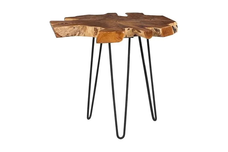 Camrose Sidobord 2 St 60|60 cm, Brun