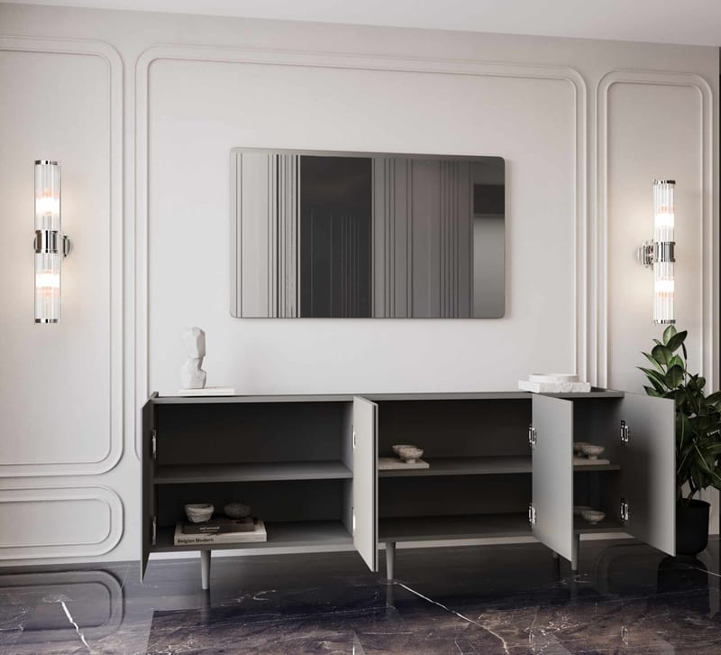 Capella Konsolbord 200x60x40 cm - Grå - Möbler - Bord & matgrupper - Avlastningsbord - Hallbord