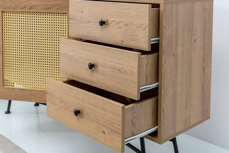 Makwana Konsollbord 160 cm - Natural - Förvaring - Förvaringsmöbler - Sideboard & skänk