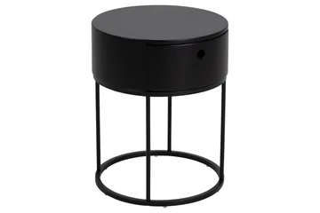 Hastane Sängbord 40 cm - Svart - Möbler - Bord & matgrupper - Avlastningsbord - Sängbord & nattduksbord