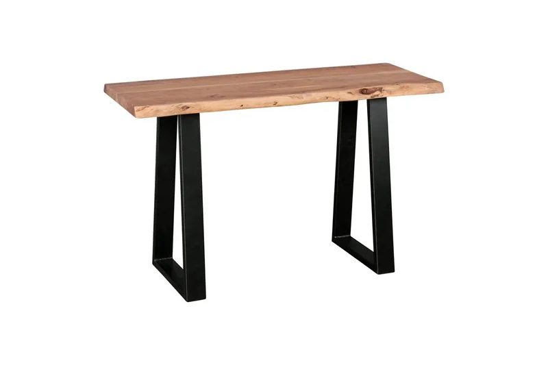 Konsolbord Wohnling Gaya massivt trä lantlig stil med träd kant