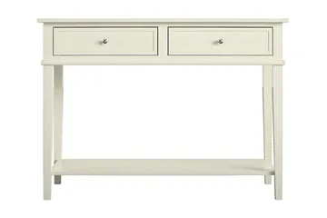 Franklin Konsollbord 104 cm Vit - Dorel Home - Möbler - Bord & matgrupper - Avlastningsbord - Konsolbord & sidobord