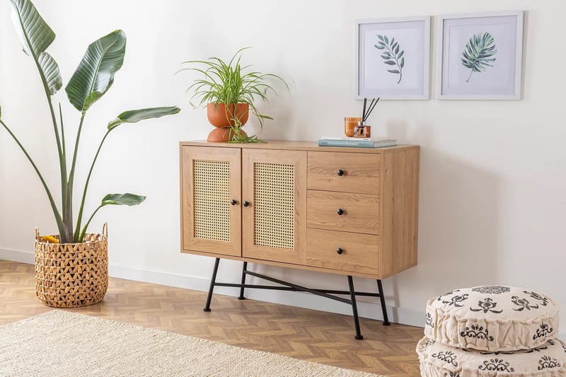 Makwana Konsollbord 120 cm, Natural
