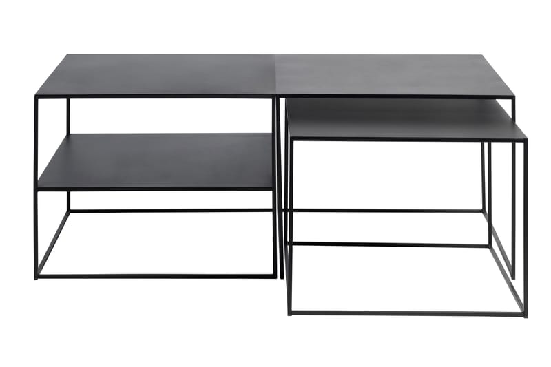 Burningham Avlastningsbord 65x65x50 cm - Svart - Möbler - Bord & matgrupper - Avlastningsbord - Lampbord