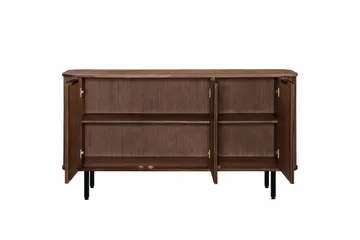 Kopparbo Sideboard Valnöt - Mörkbrunt valnötsträ - Förvaring - Förvaringsmöbler - Sideboard & skänk