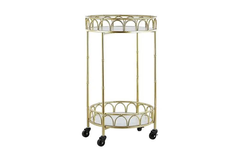 Shafter Serveringsvagn 48 cm, Guld