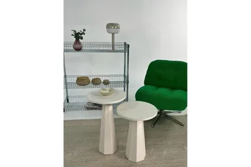 Miu Satsbord 35 cm - Cream - Möbler - Bord & matgrupper - Avlastningsbord - Satsbord