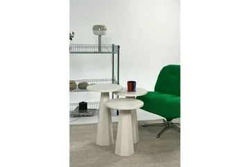Miu Satsbord 35 cm - Cream - Möbler - Bord & matgrupper - Avlastningsbord - Satsbord
