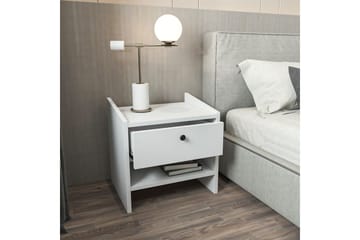 Retzow Sängbord - Vit - Möbler - Bord & matgrupper - Avlastningsbord - Sängbord & nattduksbord